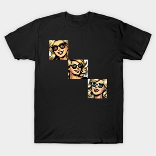 Volti di Donna 6 | Female faces 6 T-Shirt